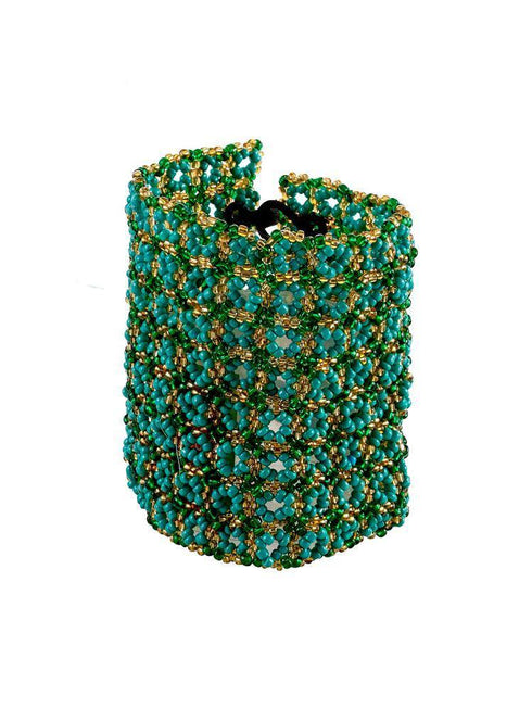 Bratara din margele de sticla  Liza Panait Liza Panait Online Boutique